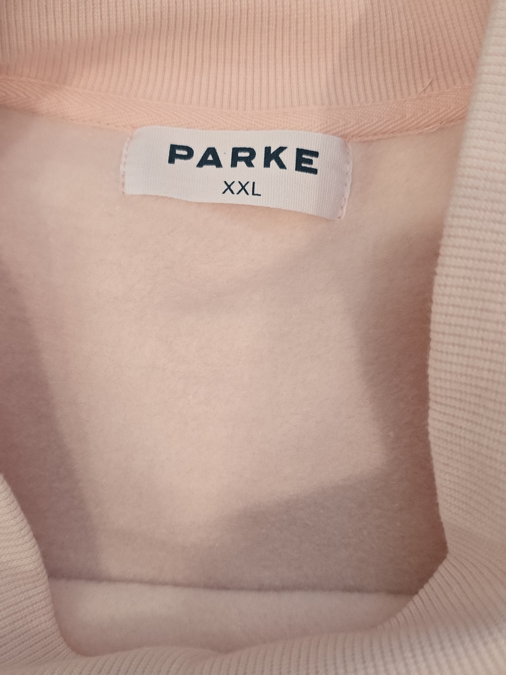 Parke Varsity Mockneck Rose White XXL Sold Out Mommy & Me Collection - Picture 10 of 14